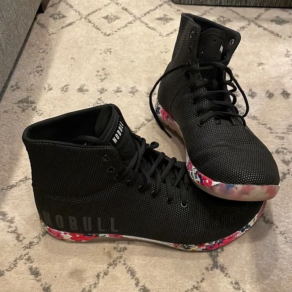 NOBULL Outwork High-Top Trainers Black Unisex Men’s 9.5 Women’s 11 NOBULL Black Outwork High-Top Trainer Shoes | eBay main image 4